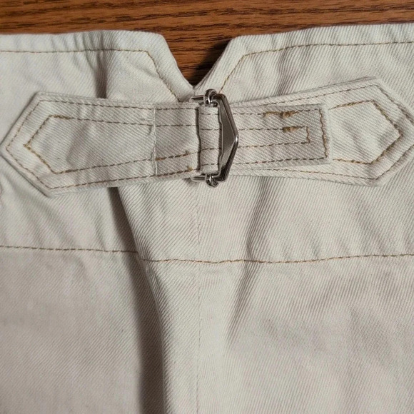 Free People - Collete High Water Khaki Pants - Picture 6 of 9